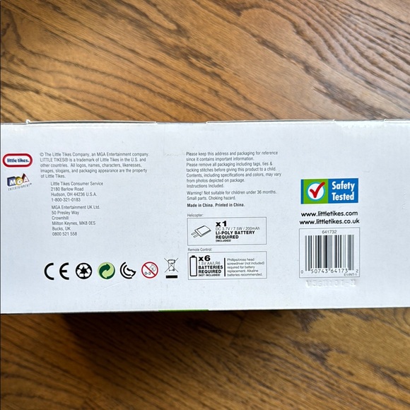 Little Tikes My First Flyer 2 Blue Helicopter Toy - Picture 5 of 5